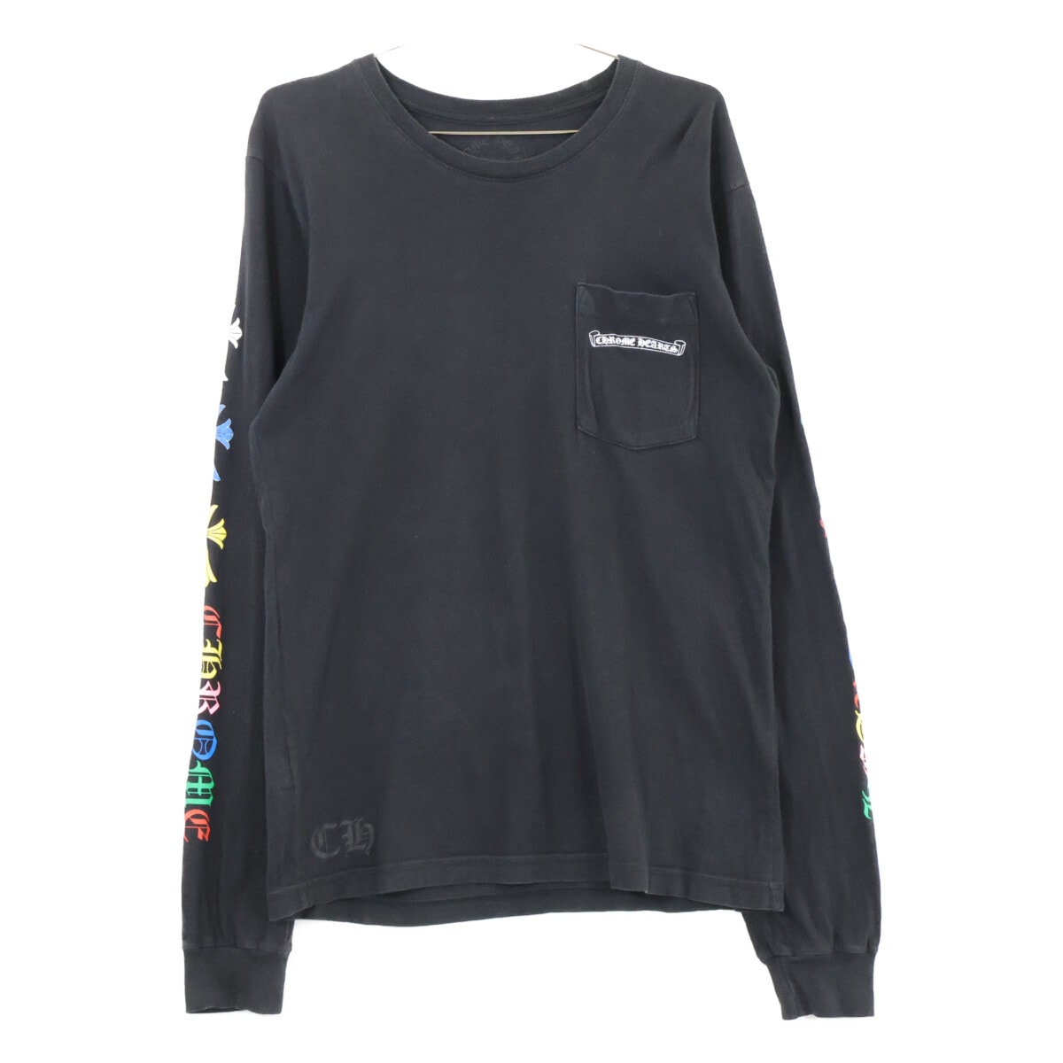 Chrome Hearts Cemetery Cross L/S T-Shirt "Black/Multicolor"