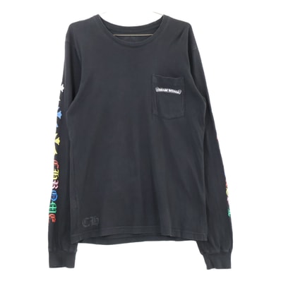 Chrome Hearts Cemetery Cross L/S T-Shirt "Black/Multicolor"