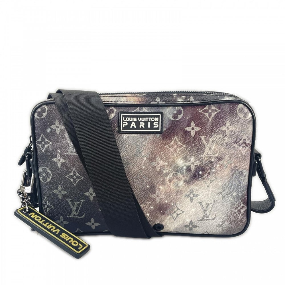 LOUIS VUITTON ルイヴィトン メッセンジャーバッグ メッセンジャー  レザー   マルチカラー シルバー金具 レディース【中古品】
