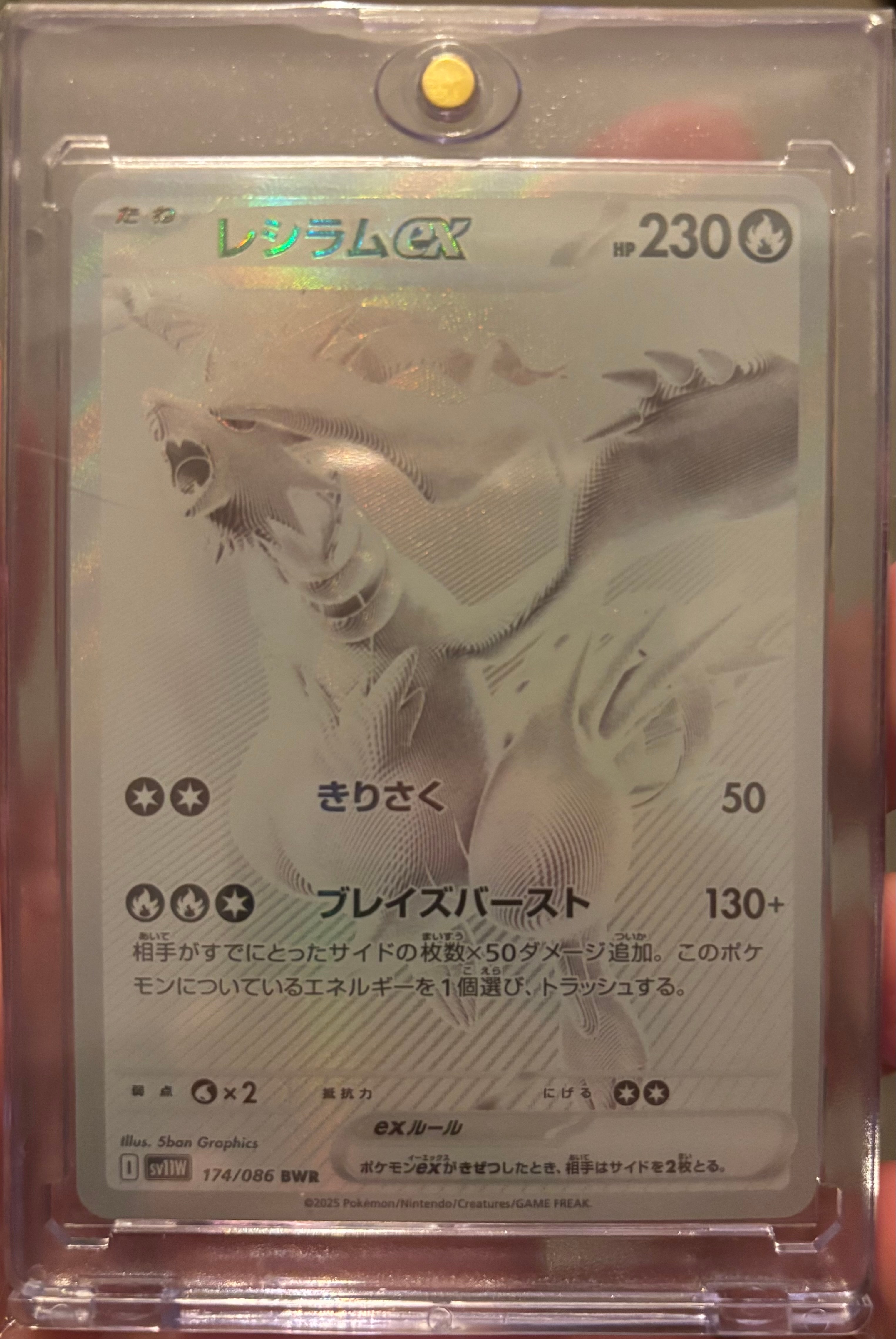 レシラムex BWR [SV11W 174/086](拡張パック「ホワイトフレア」)