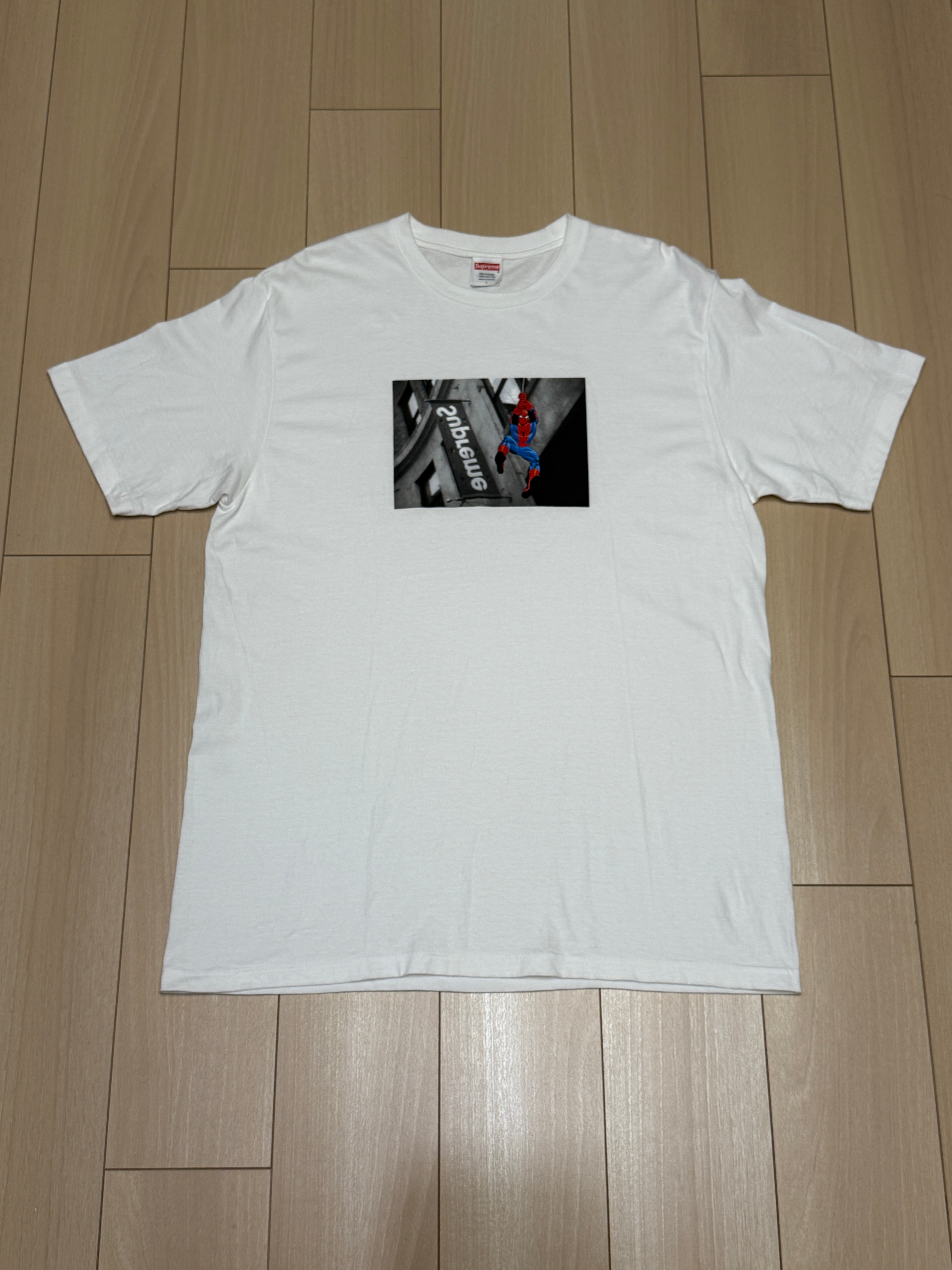 Supreme x Spider-Man Tee "White"