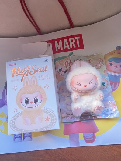 POP MART THE MONSTERS (LABUBU) Have a Seat Plush Series SISI