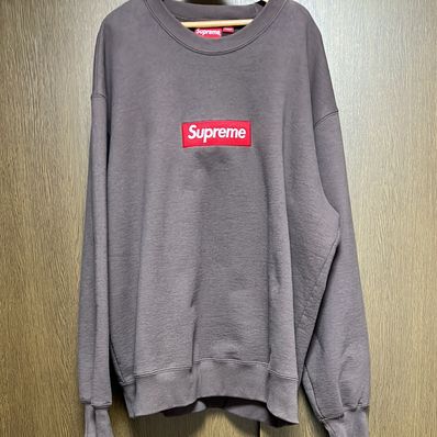 Supreme Box Logo Crewneck "Brown" (22FW)
