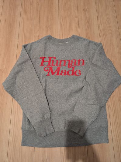 HUMAN MADE x Girls Don'T Cry Crew Neck Sweatshirt "Gray" / VERDY