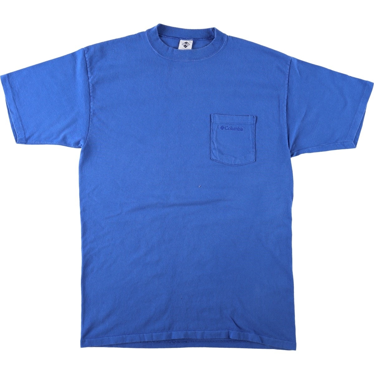 古着 90年代 コロンビア Columbia 半袖 ワンポイントロゴポケットTシャツ USA製 メンズL相当 ヴィンテージ/eaa672713