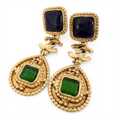 美品 CHANEL シャネル イヤリング ゴールド レディース【中古】