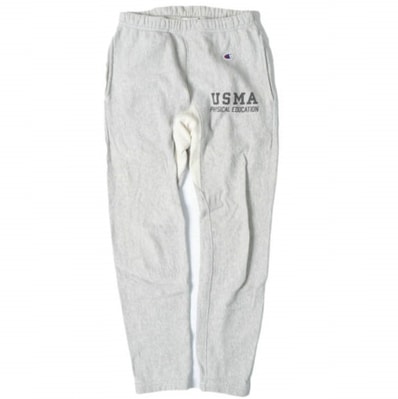 Champion x BEAMS チャンピオン ビームス 別注 USMA リバースウィーブ スウェットパンツ 11-24-0368-411 S GRAY イージー 裏毛 ボトムス g13744