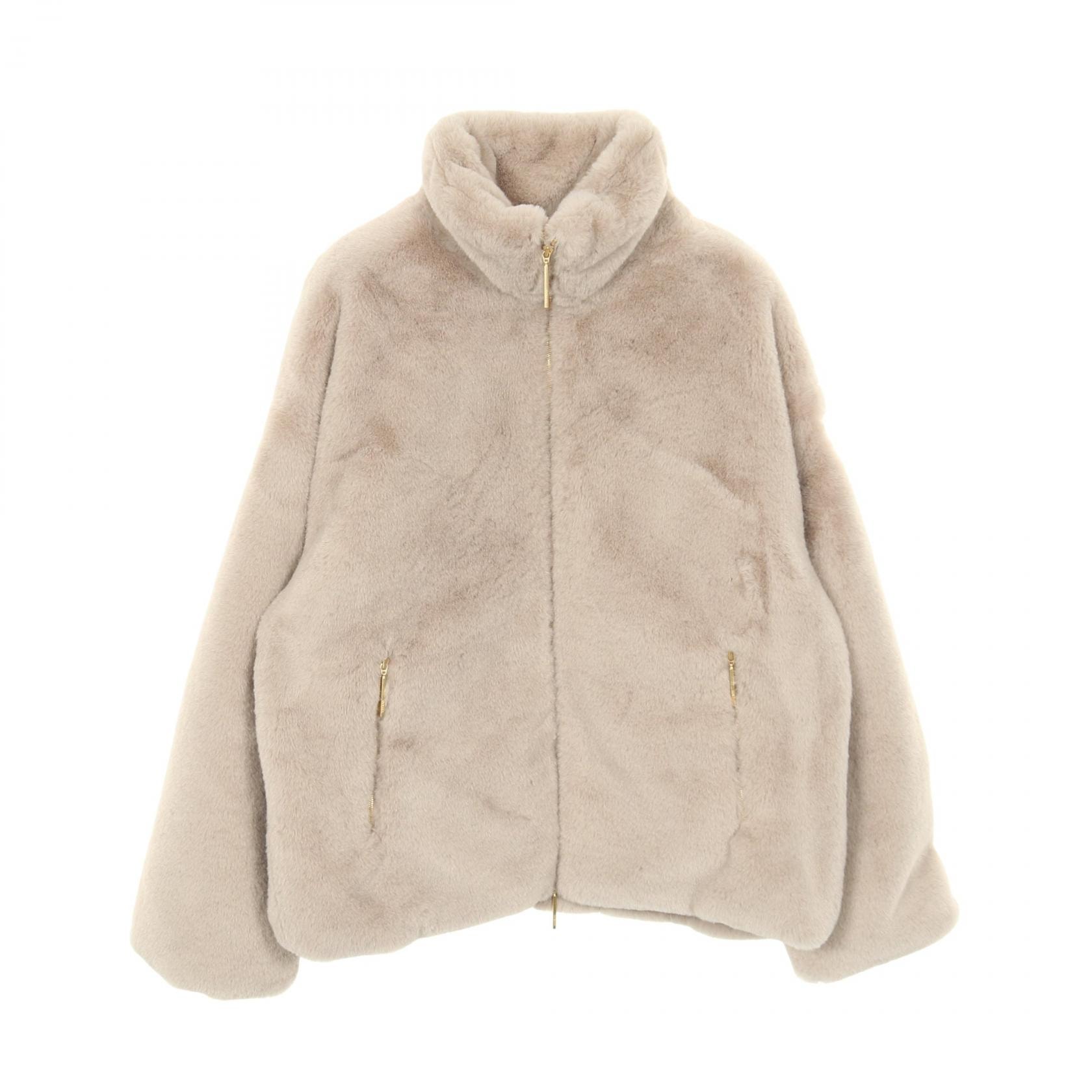 タトラス TATRAS BARBRA バルブラ エコファー ブルゾン 衣料品 アウター ポリエステル レディース グレー系 LJXA0038033588 【中古】