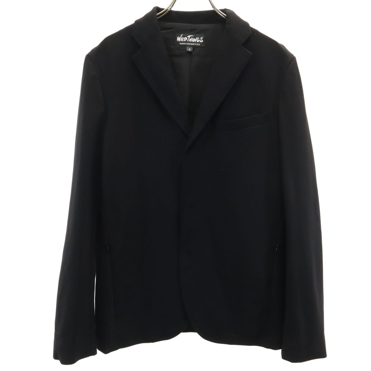 WILDTHINGS ワイルドシングス テーラードジャケット S ブラック