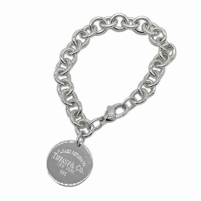 TIFFANY&Co. ティファニー リターントゥ ラウンドタグ RTT ブレスレット
バングル SV925 シルバー 新品仕上済 レディース
【中古】