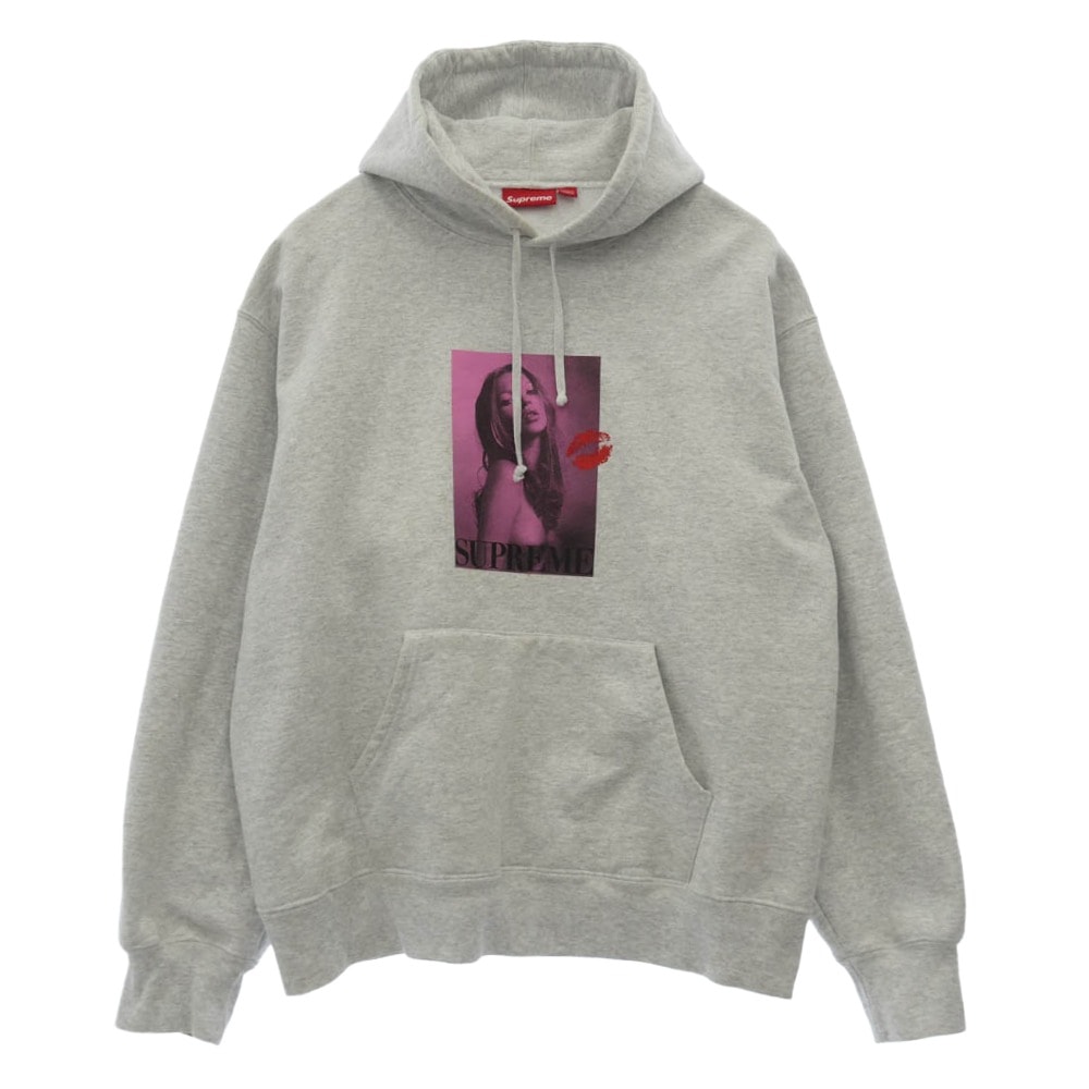 Supreme シュプリーム パーカー 24AW Kate Moss Hooded Sweatshirt ケイトモス フーディー スウェットシャツ パーカー グレー系 XL【中古】