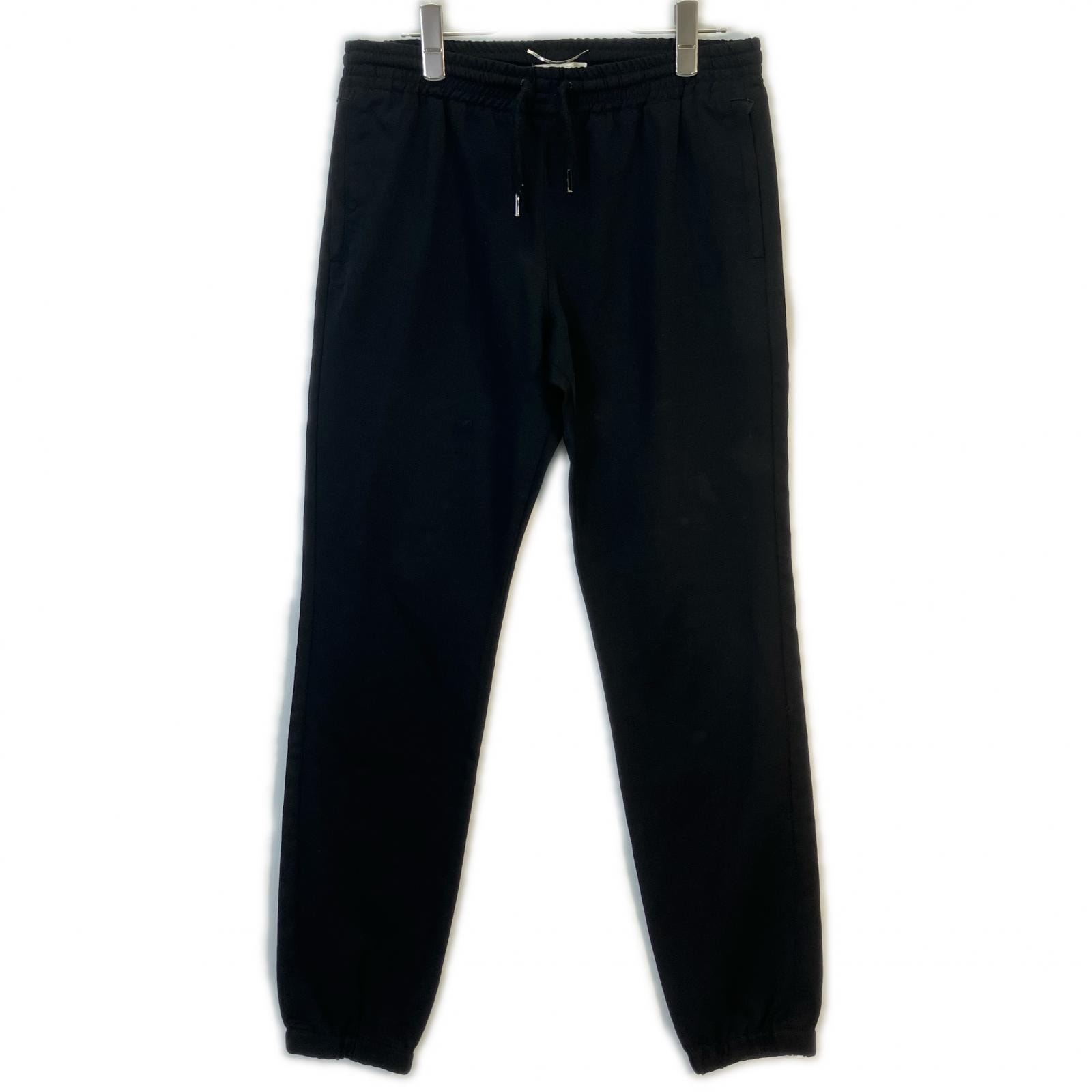 サンローランパリ ブラック 469721 18年製 ジョガーパンツ/イージーパンツ 44