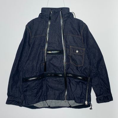 Sacai Denim Blouson Jacket "Indigo"