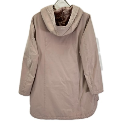 ヘルノ 20年製 GC036DR-12357 リゾートライン ピンク パッカブルフーデットコート 40