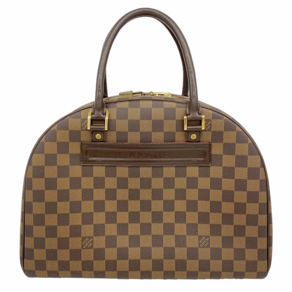 【6dd4779】ルイヴィトン ハンドバッグ ダミエ ノリータ N41455 エベヌ【中古】レディース