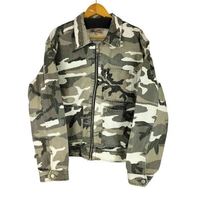 CAMO ZIP WORK JAKET【1140928908312】