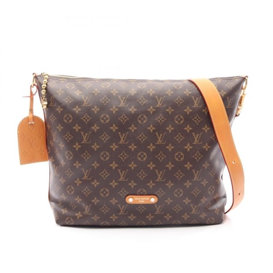 ルイ・ヴィトン LOUIS VUITTON バガボンド ホーボー モノグラム ショルダーバッグ バッグ PVCコーティングキャンバス レザー モノグラム メンズ ブラウン系 M14018 【中古】