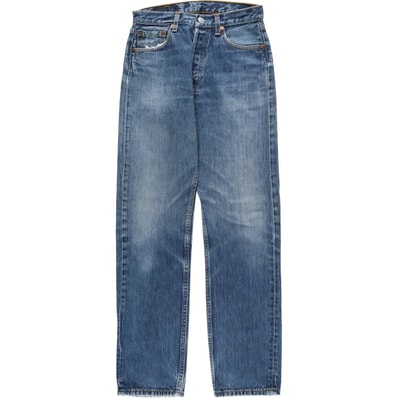 古着 リーバイス Levi's 501 ユーロモデル ストレートデニムパンツ フランス製 レディースL(w28)相当/eaa655292