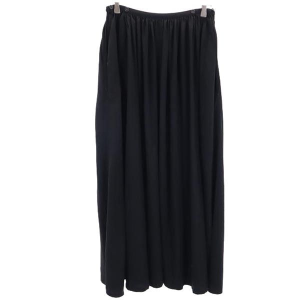 Y's ワイズ 80s ロング丈 フレアスカート 黒