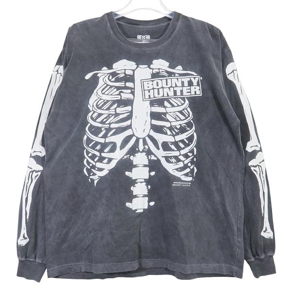 NEIGHBORHOOD x BOUNTY HUNTER Tee LS-1 "Black"