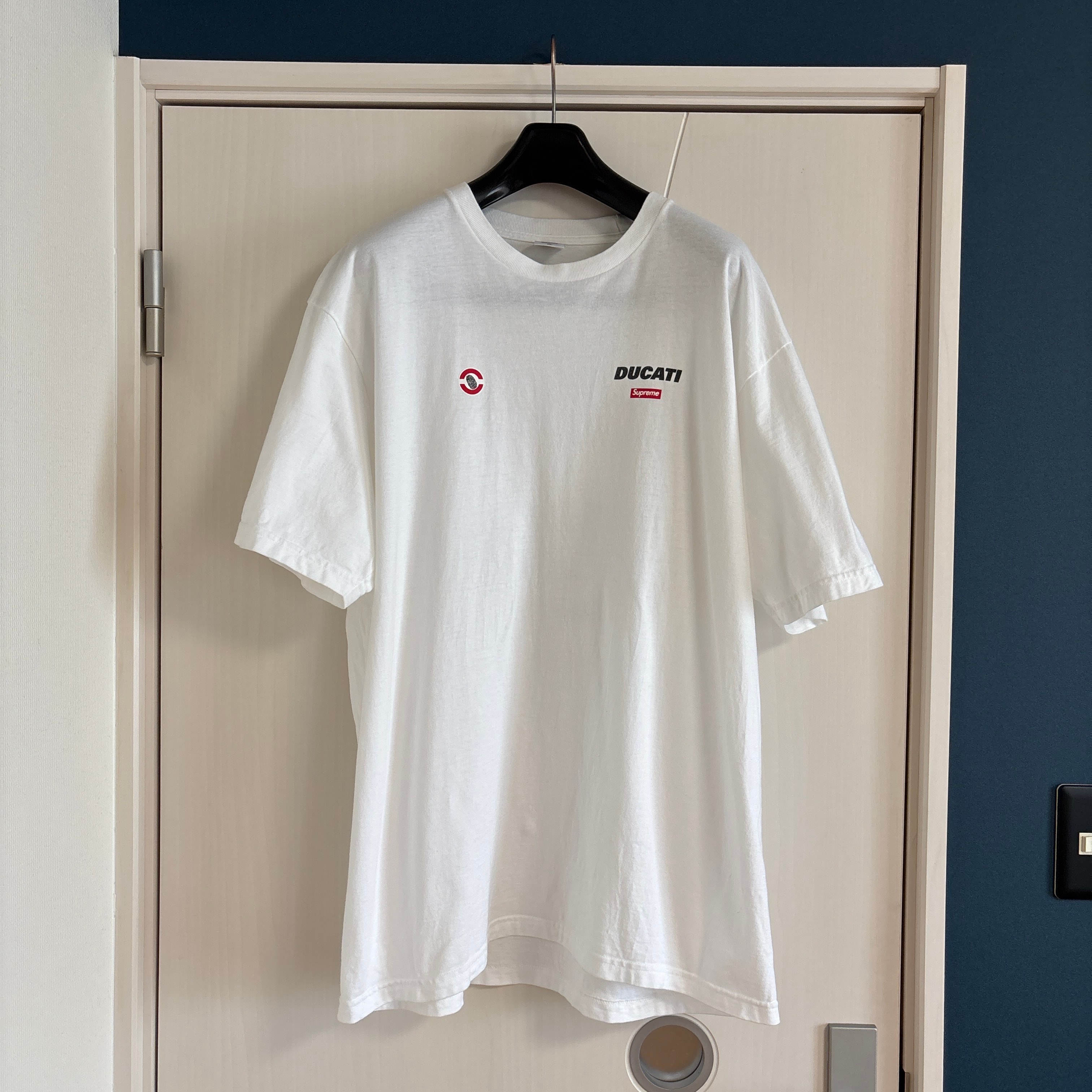 Supreme x Ducati Logos Tee "White"