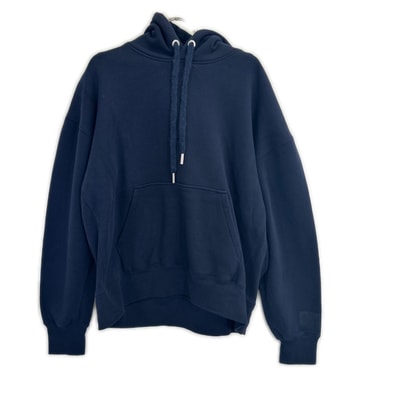 アミアレクサンドルマテュッシ ネイビー Ami de Coeur プルオーバー フーディ XL