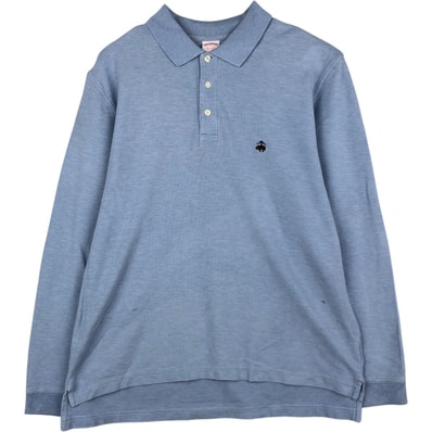 古着 ブルックスブラザーズ Brooks Brothers Est.1818 長袖 ポロシャツ メンズL相当/eaa648969