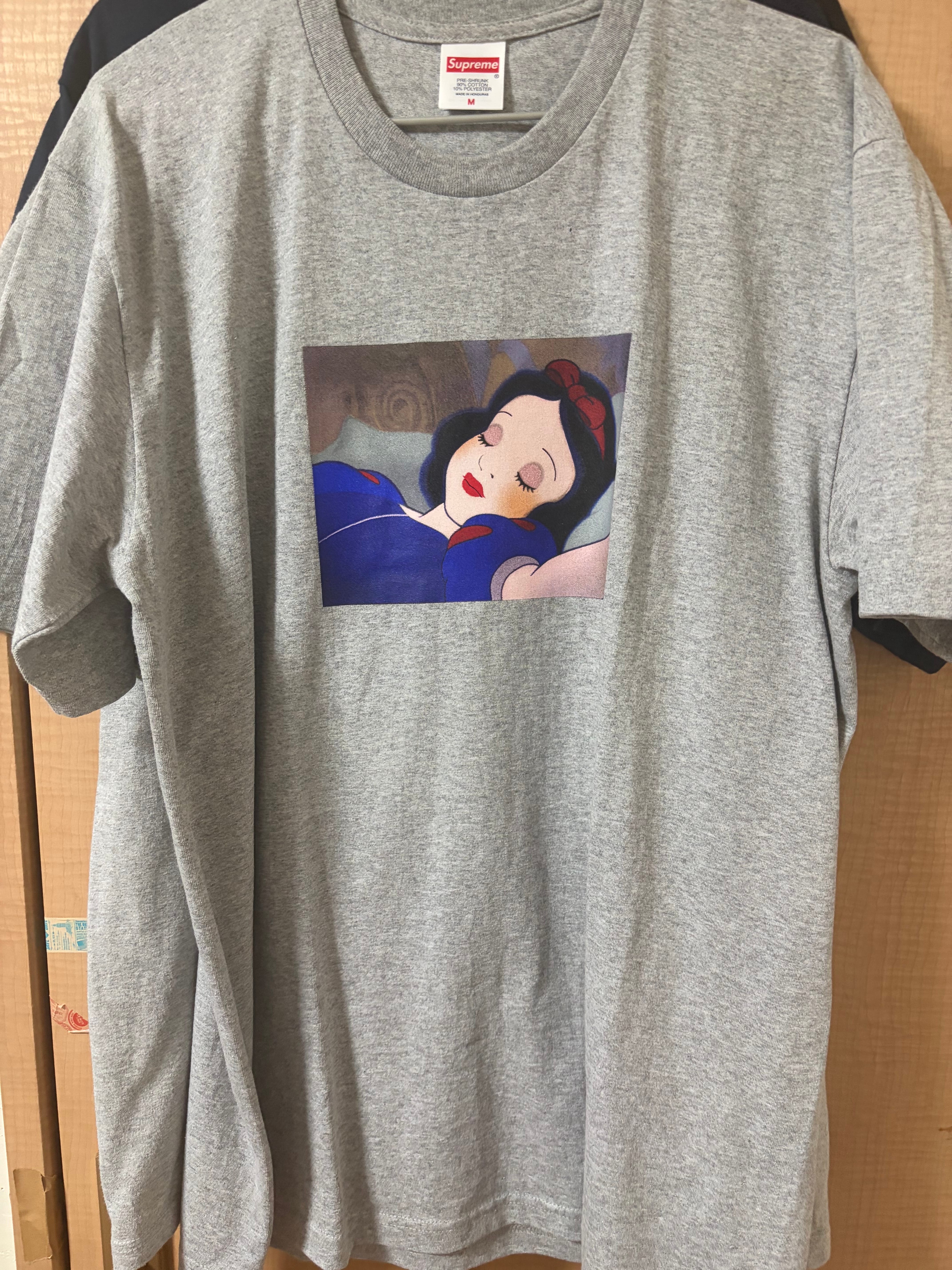 Supreme Snow White Tee "Heather Grey"