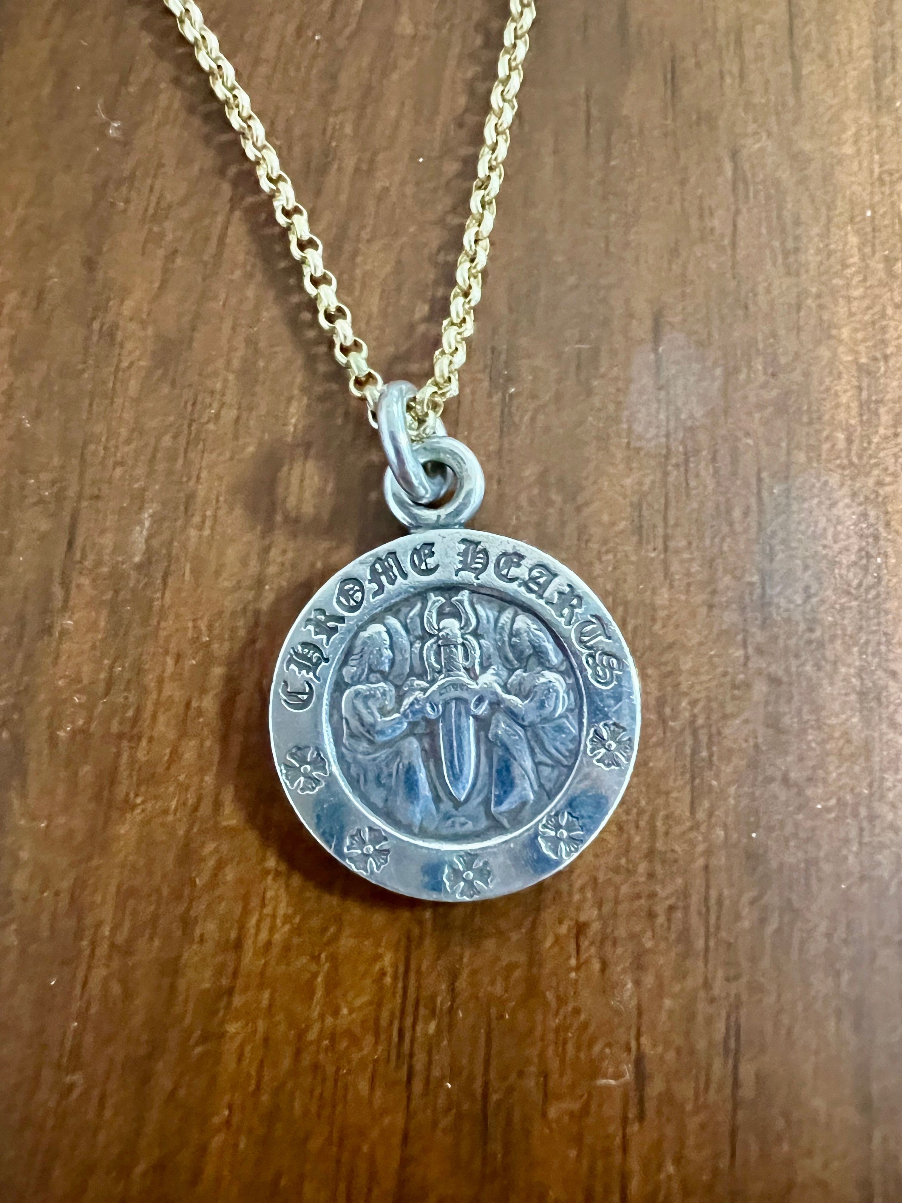 Chrome Hearts Angel Medal Charm "Silver"