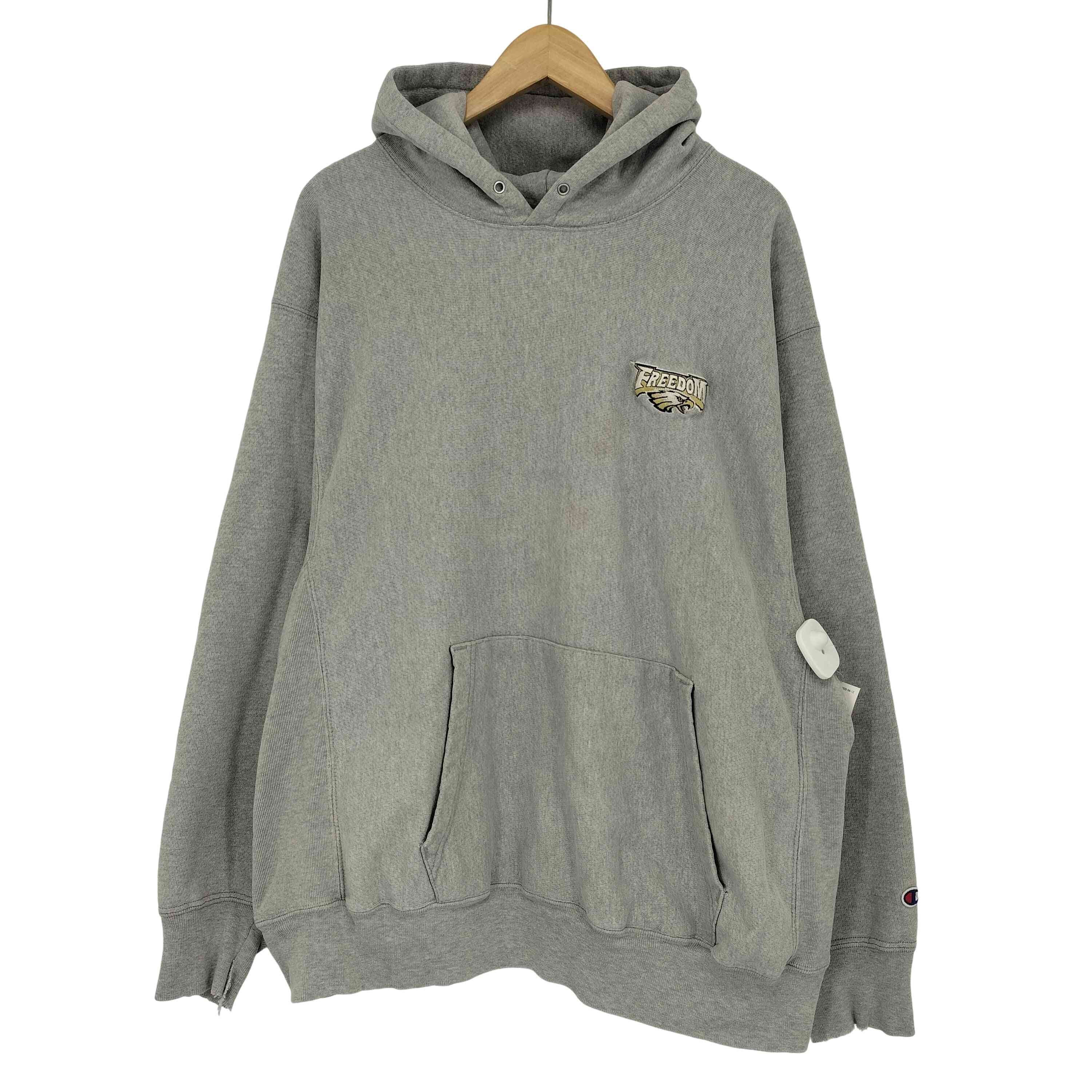 premium reverse weave フロント刺繍 フーディ【1142378237660】