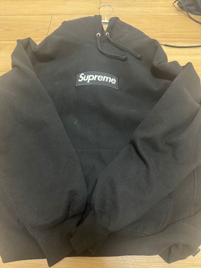 Supreme Box Logo Hooded Sweatshirt "Black" (23FW)