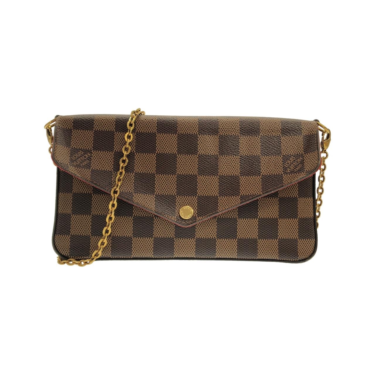 ルイヴィトン ダミエ ポシェット フェリシー N63032 ショルダーバッグ
