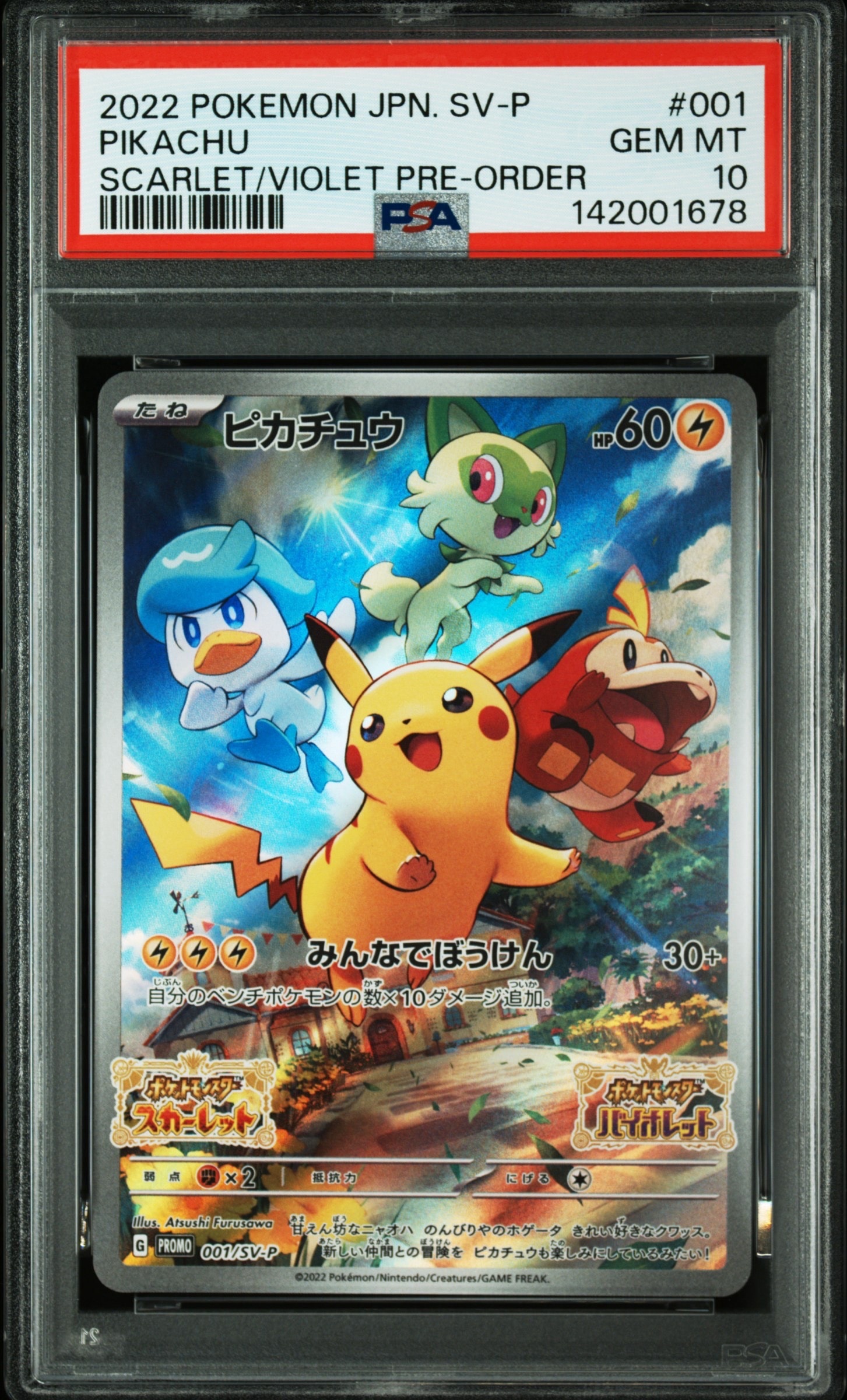 状態B】ポケパークのピカチュウ [PCG 004/009](ポケパークプレミアム