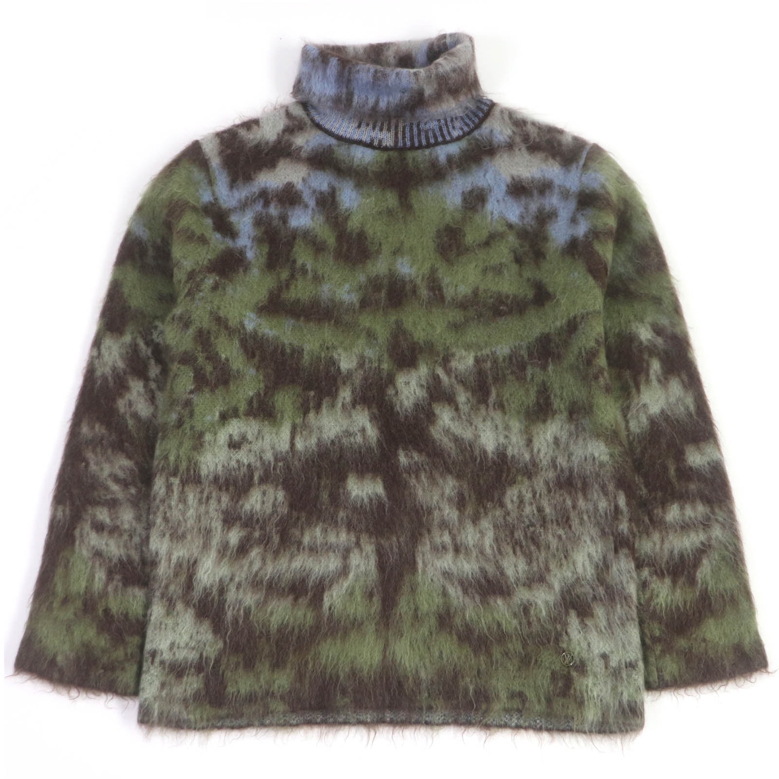 極美品 ルイヴィトン
 セーター グリーン系 メンズ M