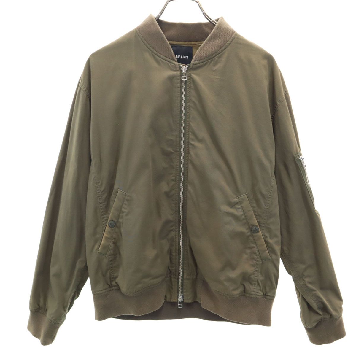 BEAMS ビームス ブルゾン M カーキ