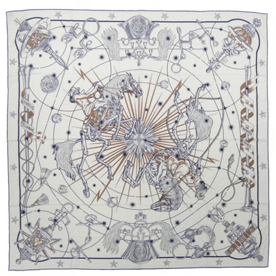 エルメス HERMES CHORUS STELLARUM H243912S カレジェアン140 ショール