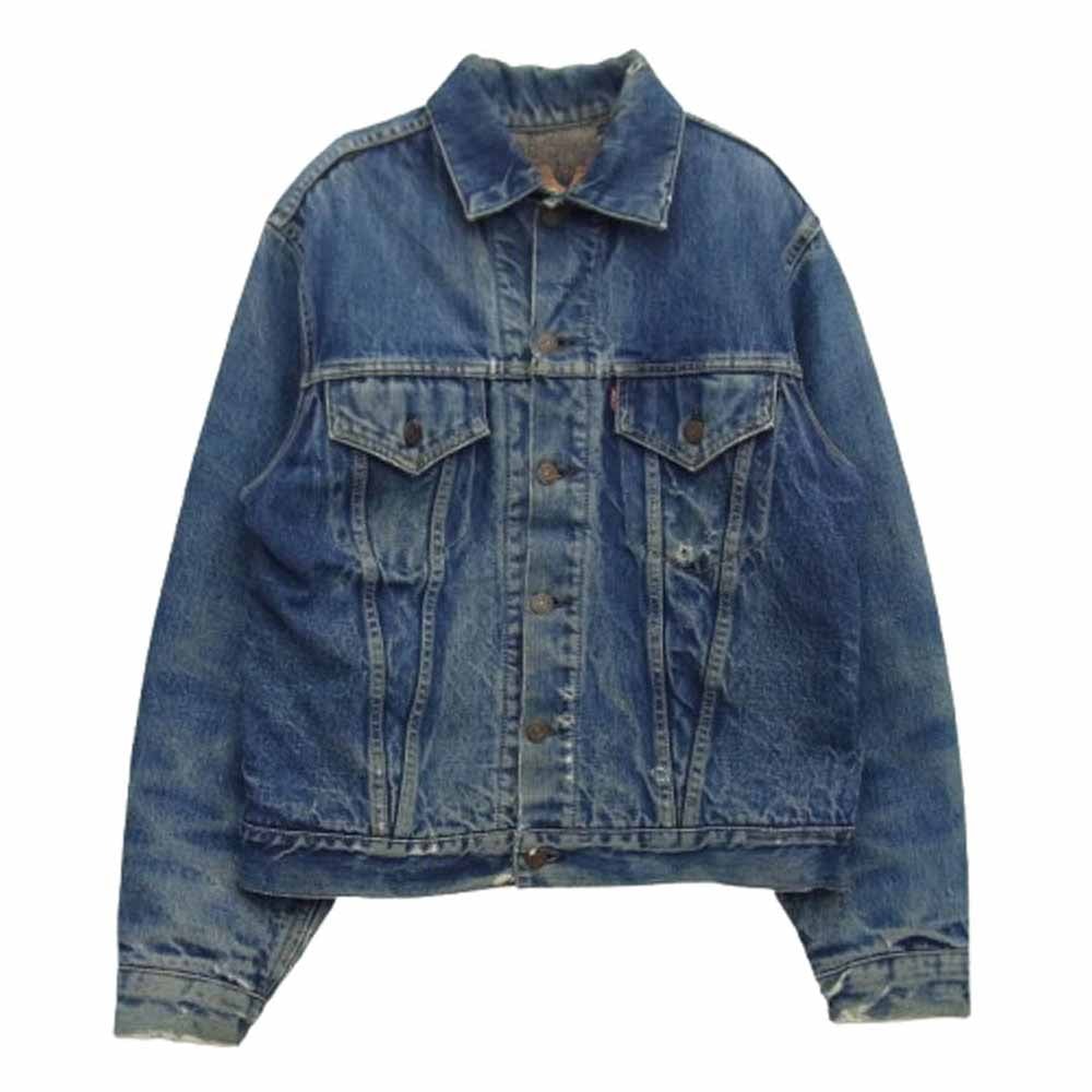 Levi's リーバイス デニムジャケット ヴィンテージ オリジナル 60s 559 BIGE ブランケット ボタン裏刻印O デニムジャケット インディゴブルー系【中古】