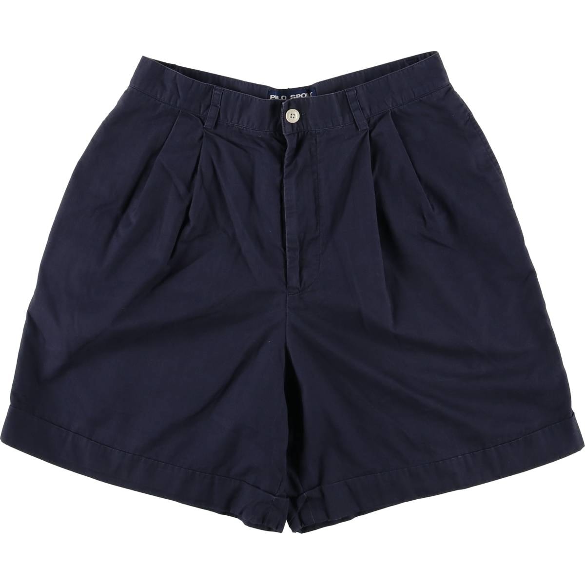 古着 ラルフローレン Ralph Lauren POLO SPORT ポロスポーツ ツータック チノショーツ ショートパンツ レディースL(w27)相当/eaa542950