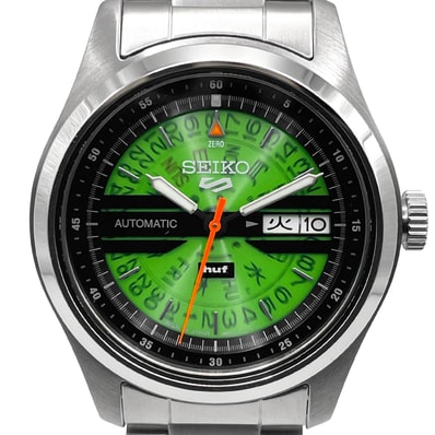 SEIKO セイコー ファイブ スポーツ HUF コラボモデル 腕時計
SBSA323 ステンレス メンズ
【中古】
