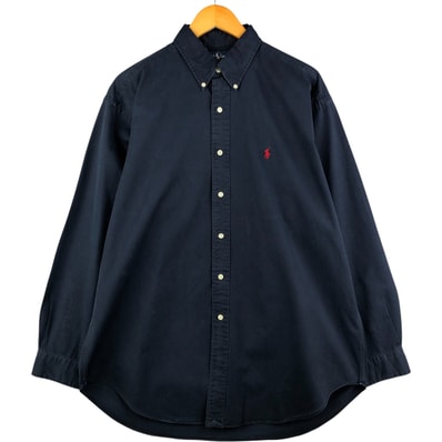 古着 ラルフローレン Ralph Lauren BLAKE 長袖 ボタンダウンシャツ メンズL相当/eaa591689