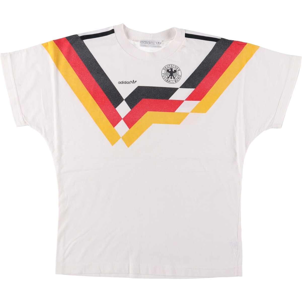 古着 80年代 アディダス adidas スポーツプリントTシャツ メンズS相当 ヴィンテージ/eaa586022