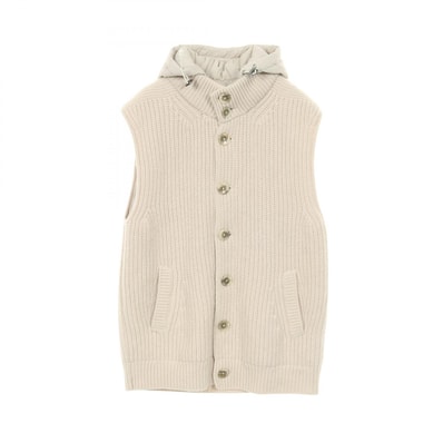 ヘルノ Herno RESORT ベスト 衣料品 トップス ウール メンズ ベージュ系 MC009UR 【中古】