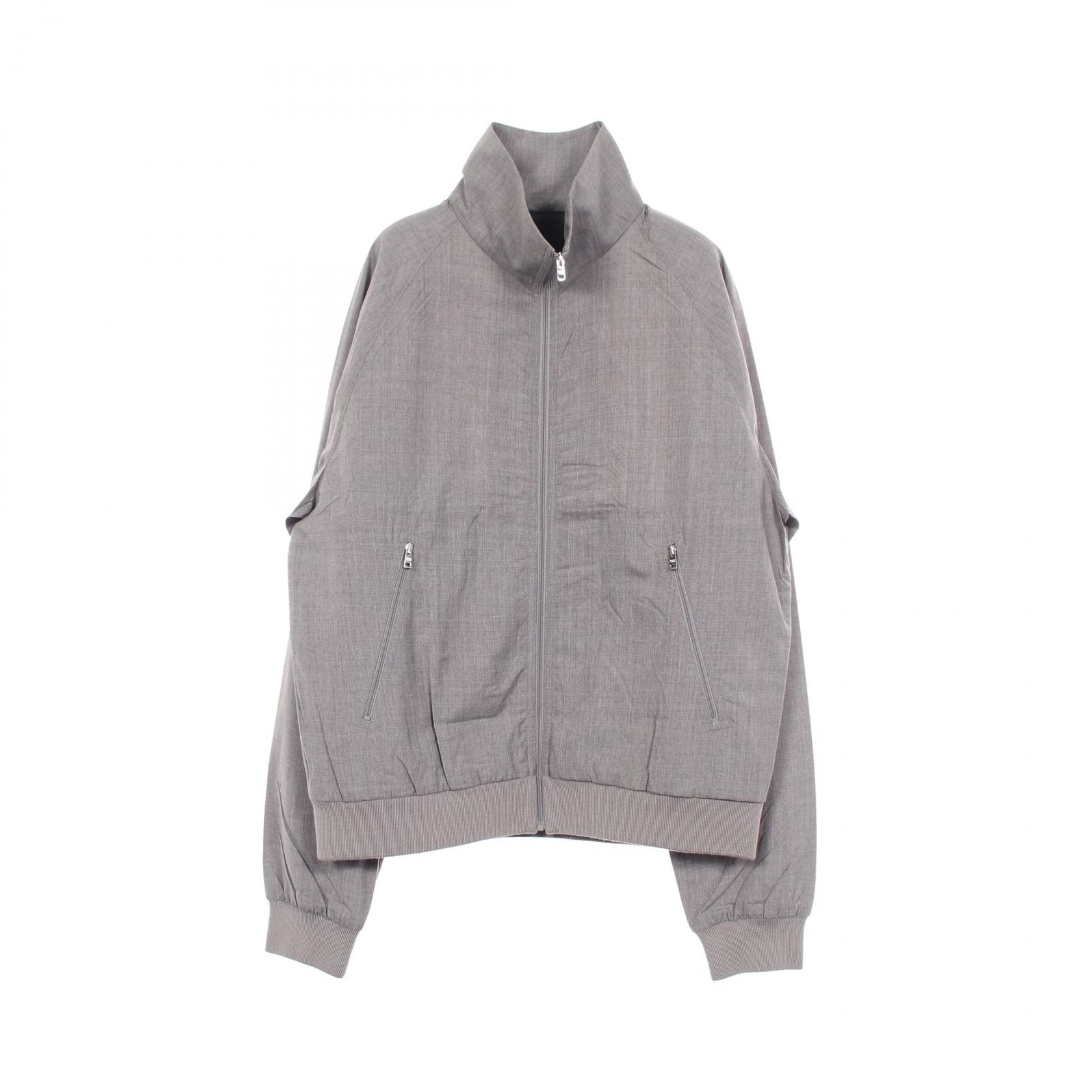 プラダ PRADA ジャケット ブルゾン 衣料品 アウター ウール メンズ グレー系 【中古】