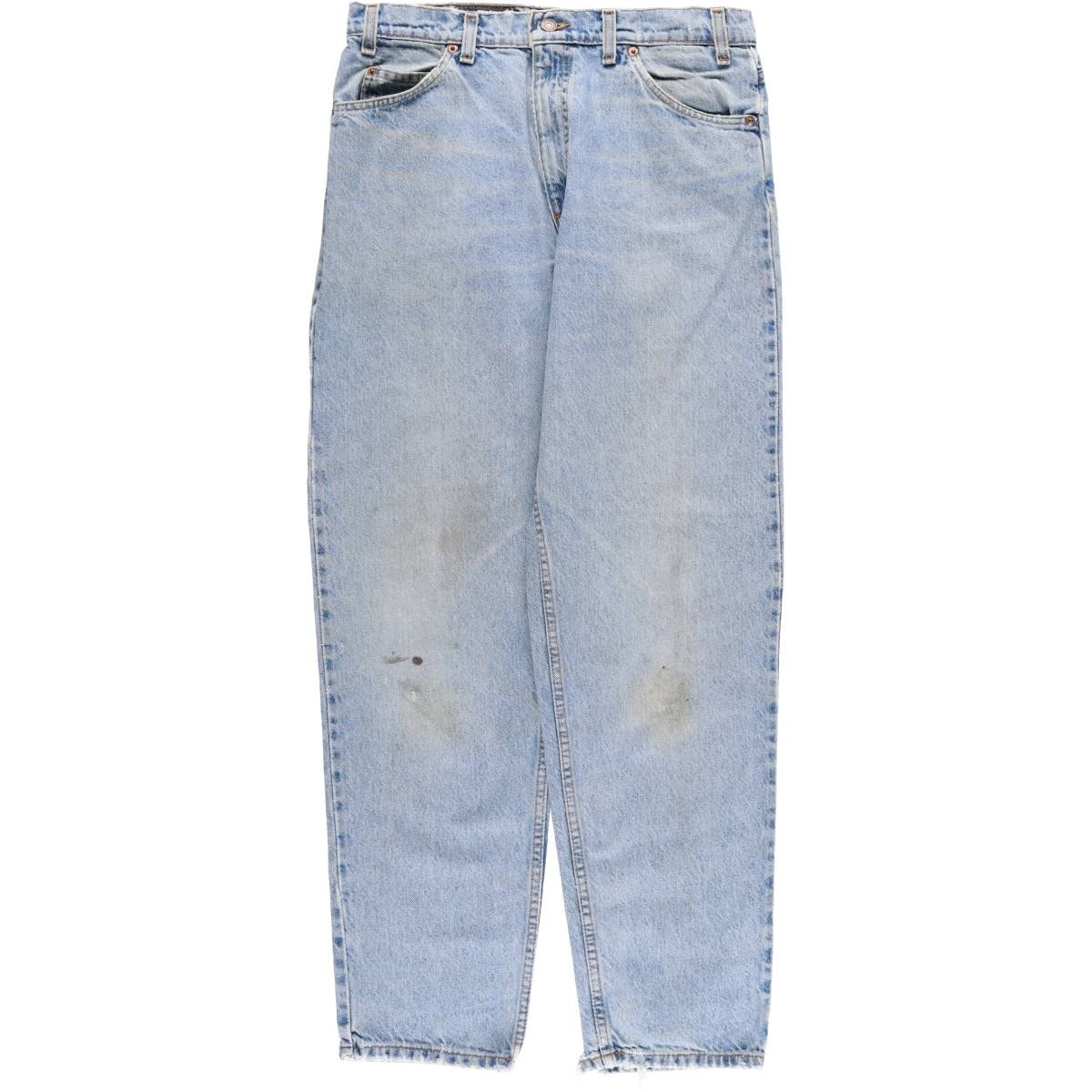 古着 90年代 リーバイス Levi's 10550-0213 RELAXED FIT TAPERED LEG オレンジタブ テーパードデニムパンツ メンズw33相当 ヴィンテージ/eaa587603