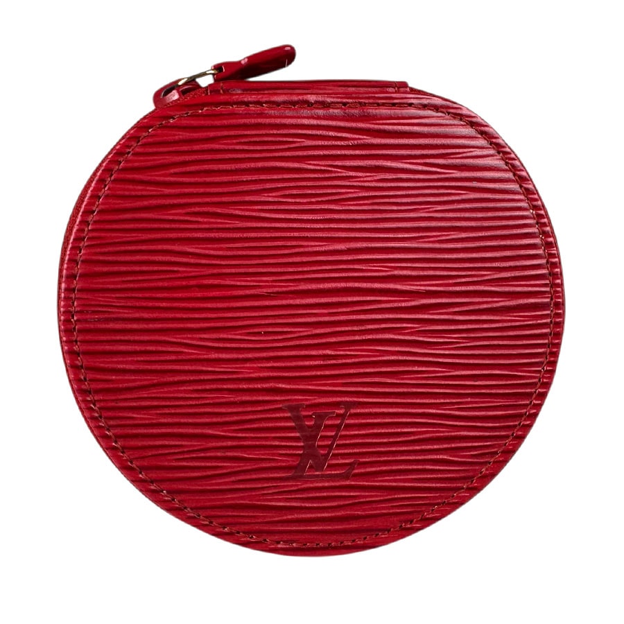 ルイ ヴィトン LOUIS VUITTON アクセサリーポーチ 小物入れ エピ エクランビジュー エピレザー カスティリアンレッド ユニセックス M48227【中古】 z9089