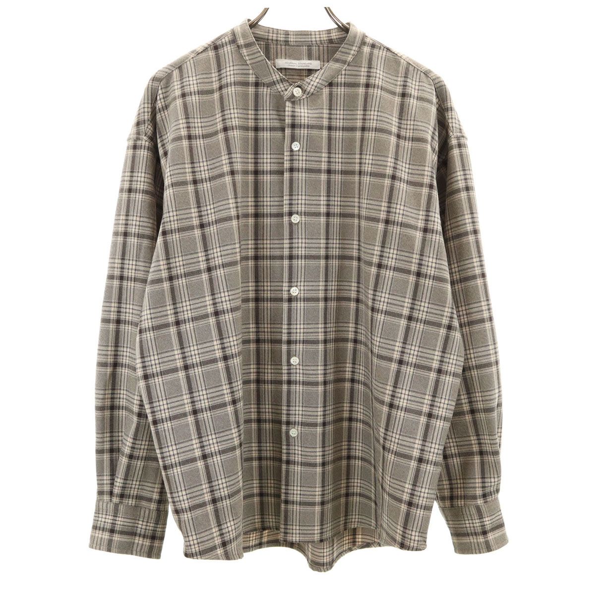 JOURNAL STANDARD 長袖 バンドカラーシャツ