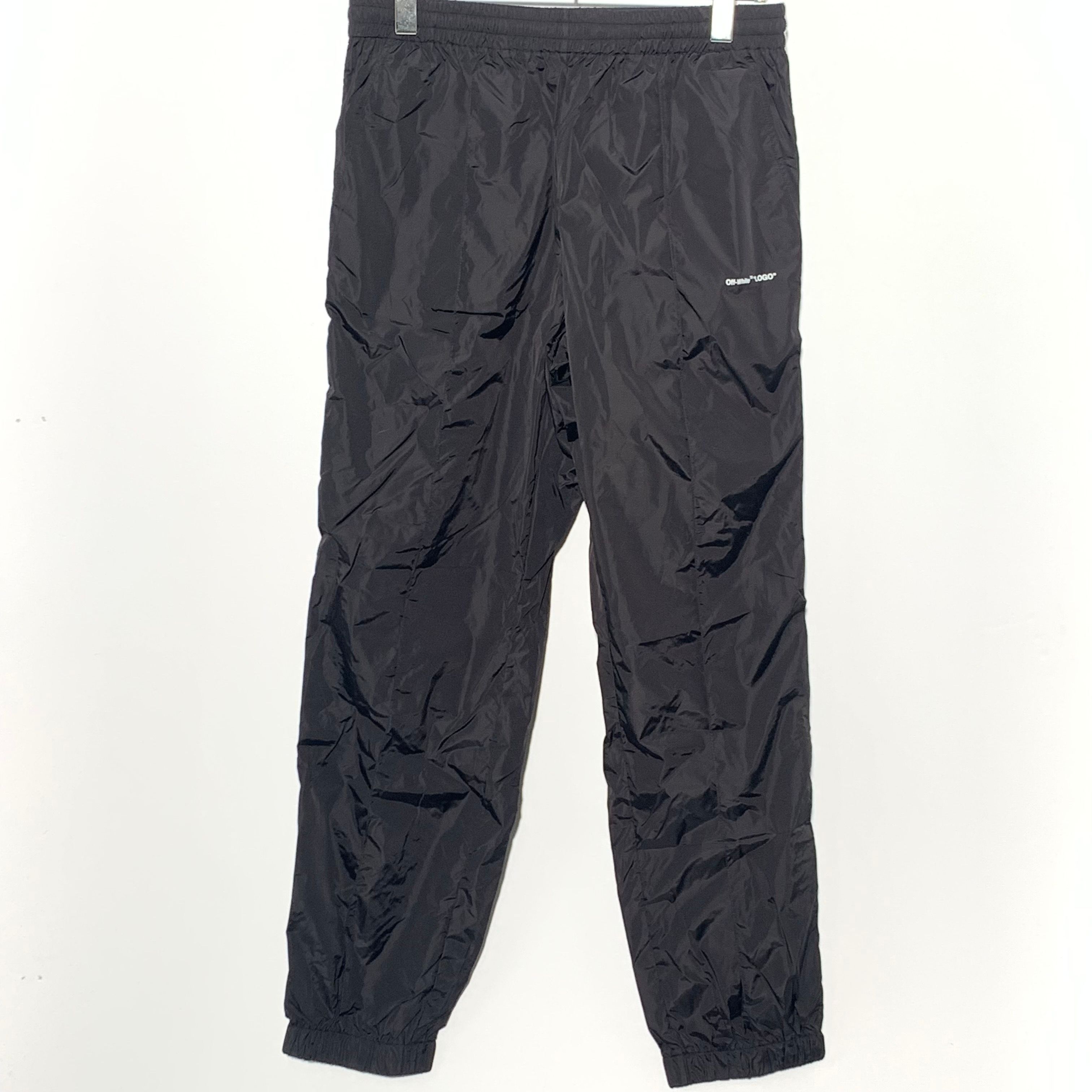OFF-WHITE LIGHT NYLON JOGGING Black 19SS