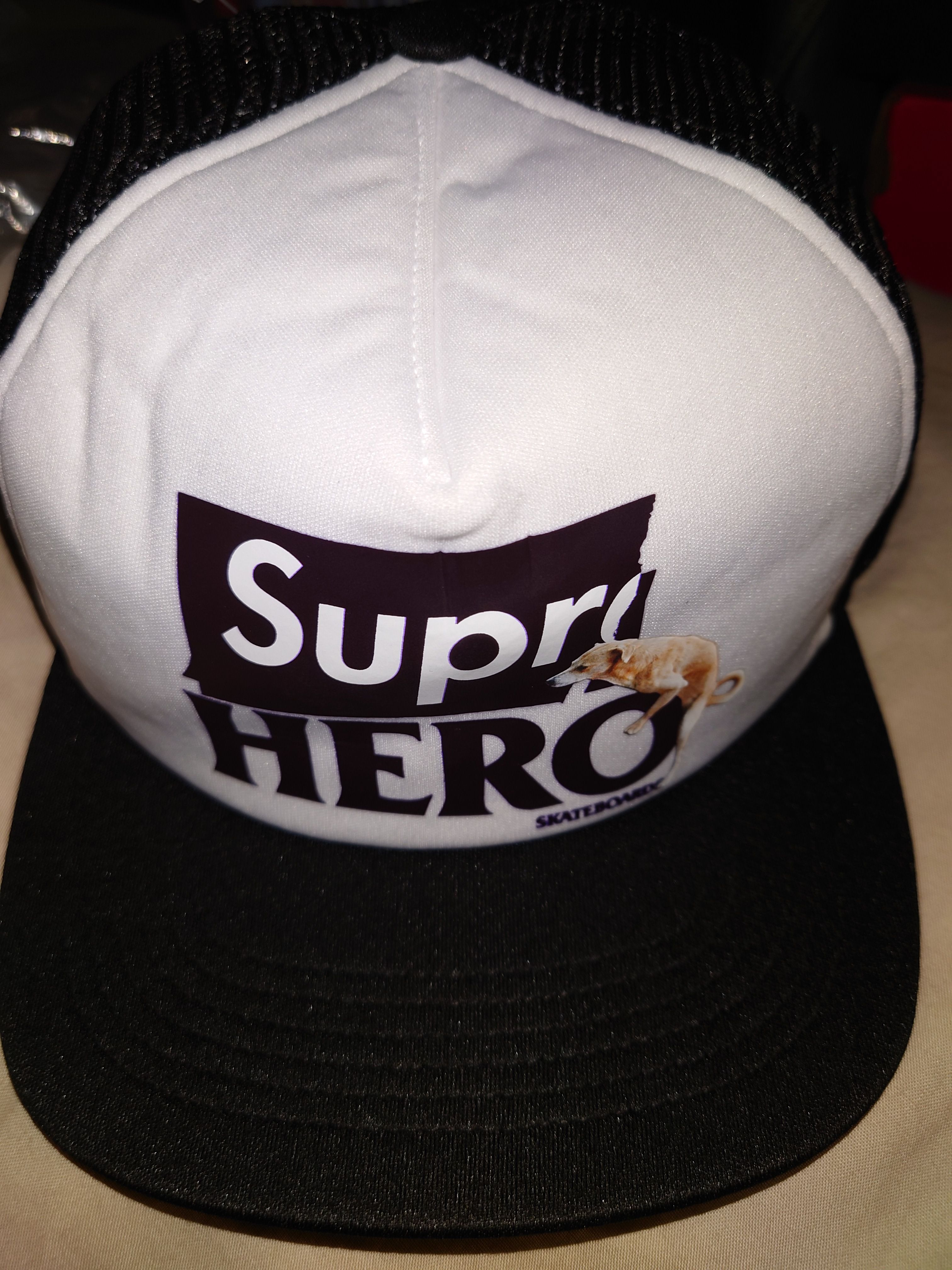 Supreme / ANTIHERO Mesh Back 5-Panel "Black"