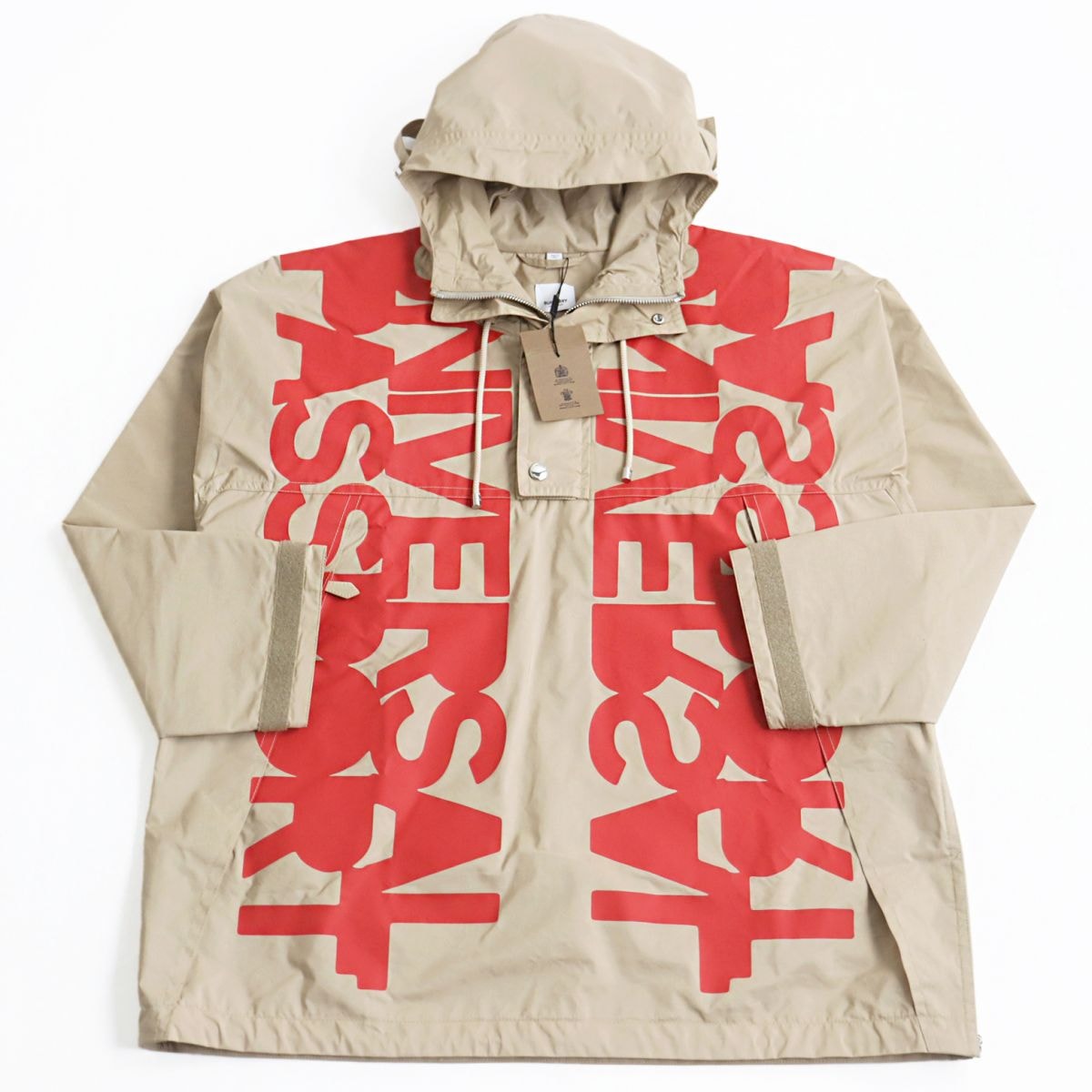 【ドンドン見直し】未使用品 バーバリー フーディー ベージュ メンズ M