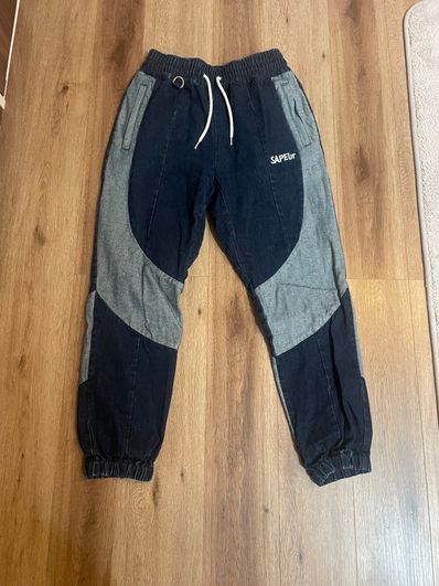 Sapeur Denim Track Pants "Indigo"
